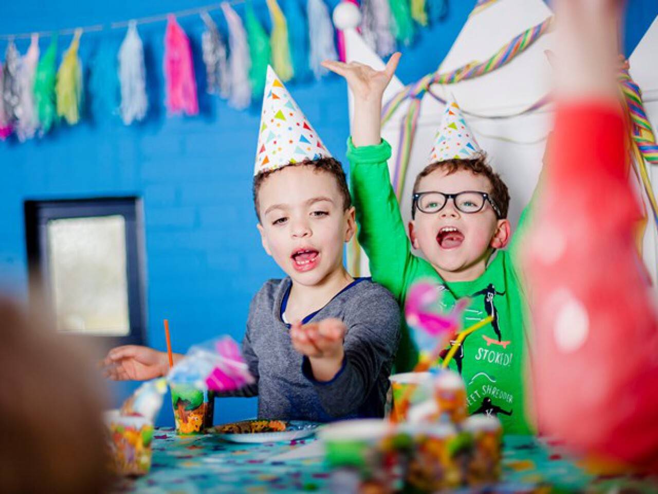 Fête d’enfants le banquet