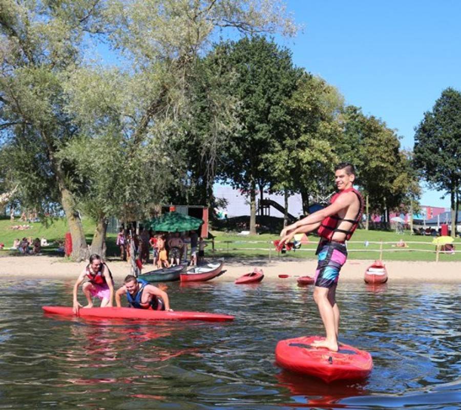 Rent paddle boats, canoes or subs